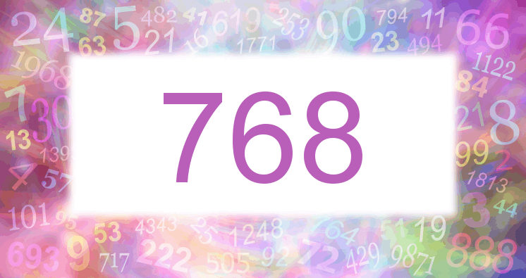 Dreams about number 768