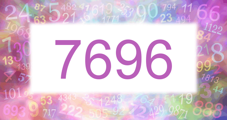 Dreams about number 7696