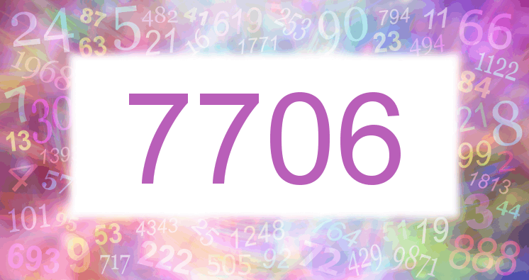 Dreams about number 7706