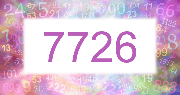 Dreams about number 7726