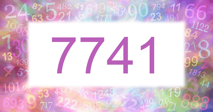 Sueño con el número 7741