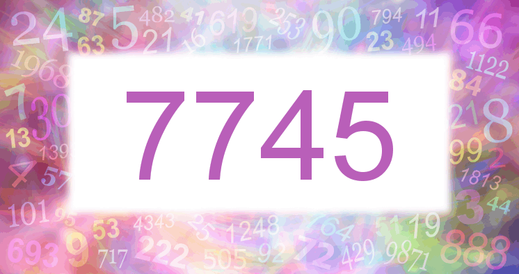 Dreams about number 7745