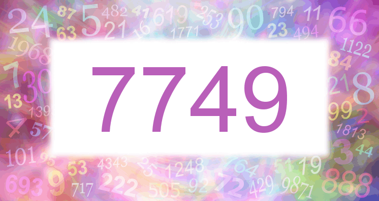 Dreams about number 7749