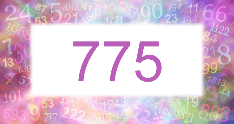 Dreams about number 775