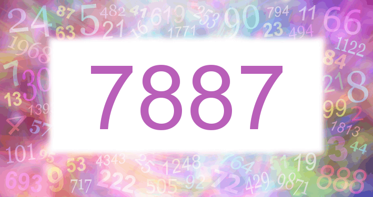 Dreams about number 7887
