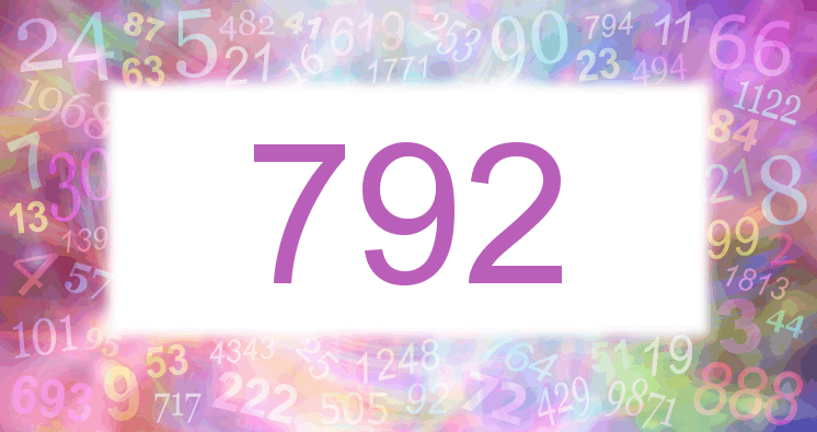 Dreams about number 792