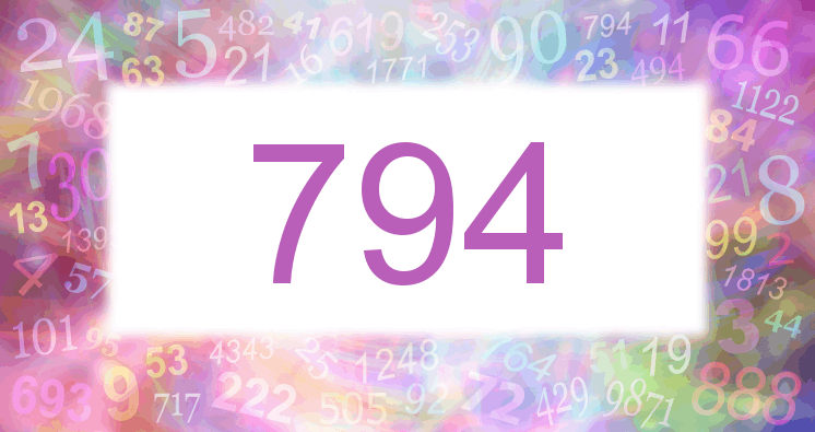 Dreams about number 794