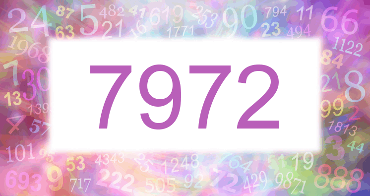 Dreams about number 7972