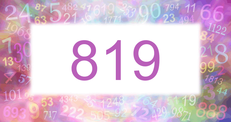 Dreams about number 819