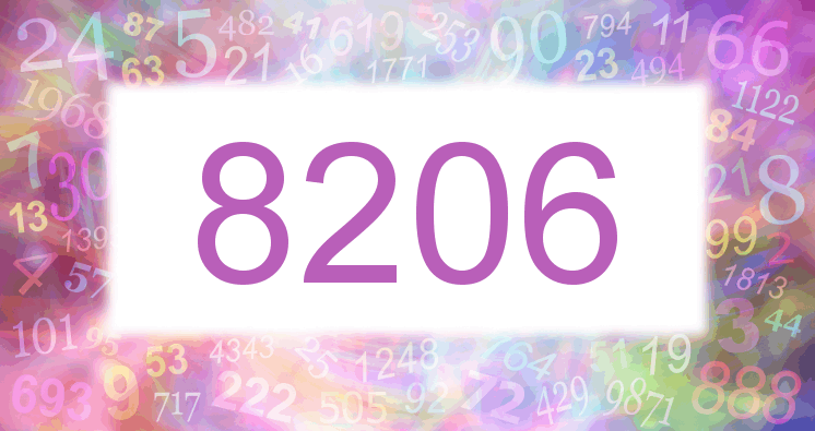 Dreams about number 8206
