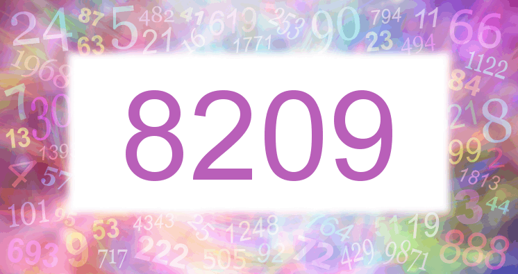 Dreams about number 8209