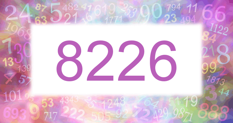 Dreams about number 8226