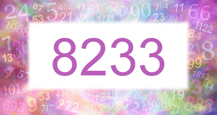 Dreams about number 8233