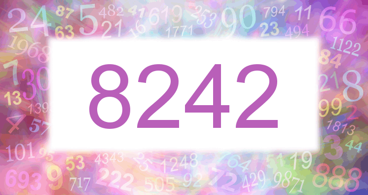 Dreams about number 8242