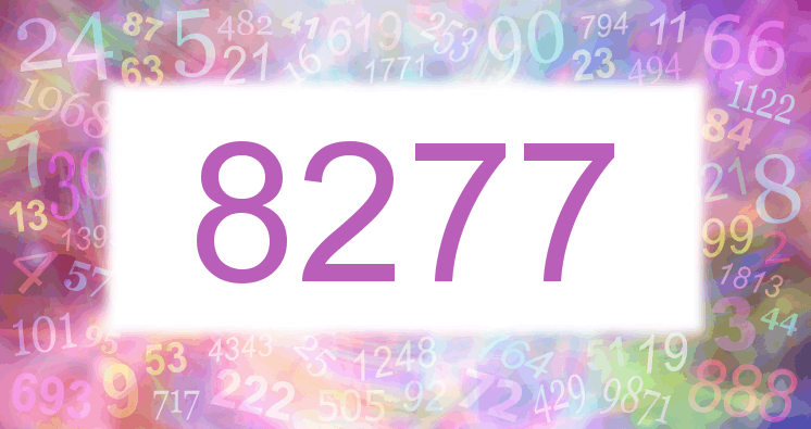 Dreams about number 8277