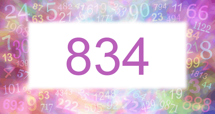 Dreams about number 834