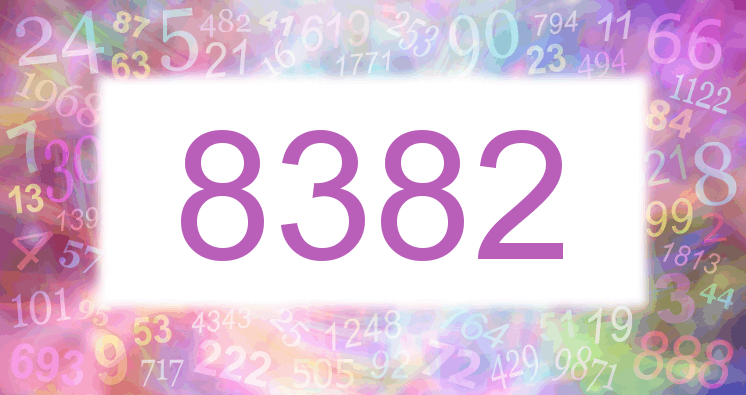 Dreams about number 8382