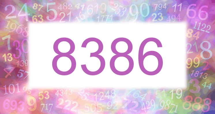 Dreams about number 8386