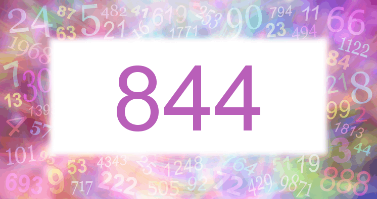 Dreams about number 844