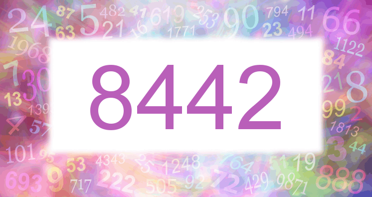 Dreams about number 8442