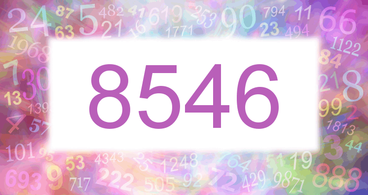 Dreams about number 8546