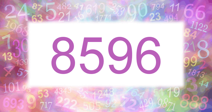 Dreams about number 8596