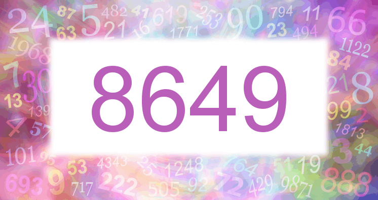 Dreams about number 8649