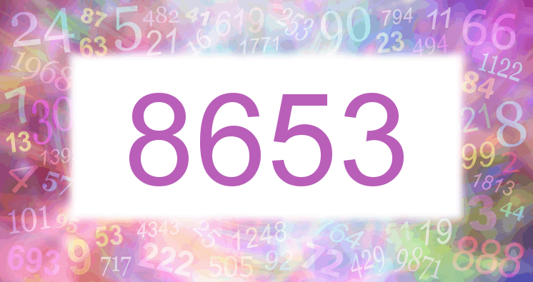 Dreams about number 8653