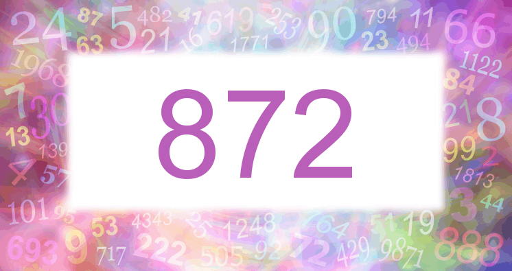 Dreams about number 872
