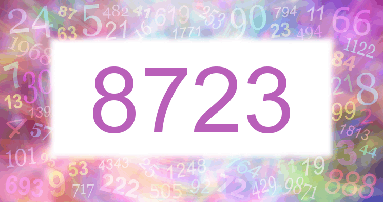 Dreams about number 8723