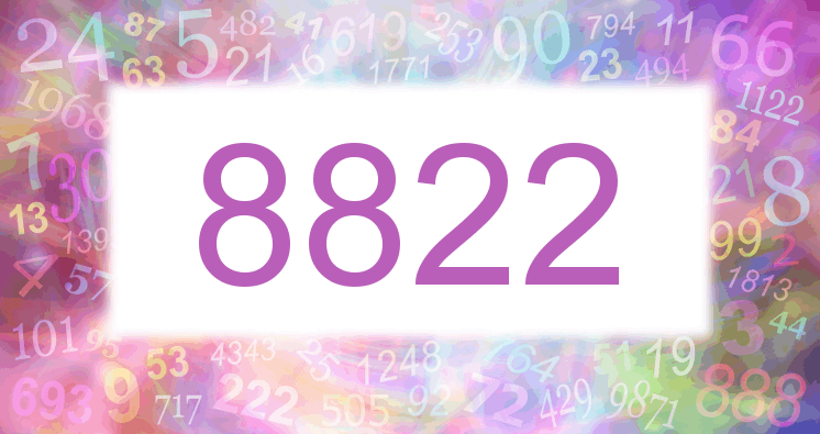 Dreams about number 8822