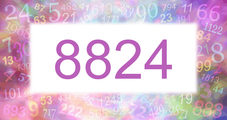 Dreams about number 8824