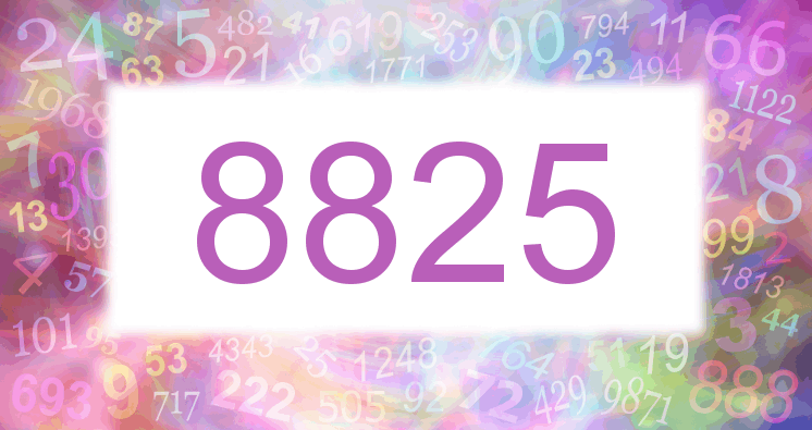 Dreams about number 8825