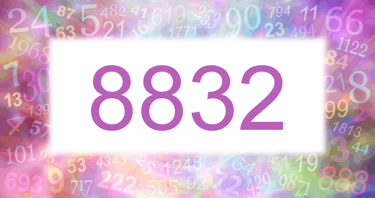 Dreams about number 8832