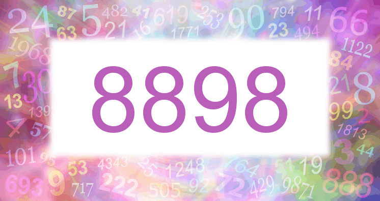 Dreams about number 8898