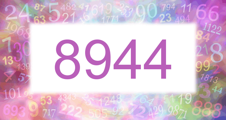 Dreams about number 8944