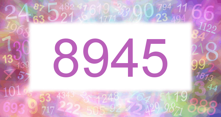 Dreams about number 8945