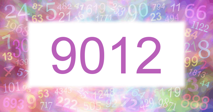 Dreams about number 9012