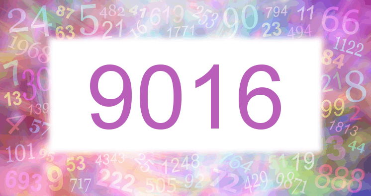 Dreams about number 9016