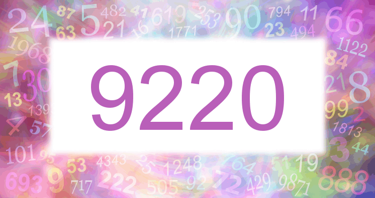 Dreams about number 9220