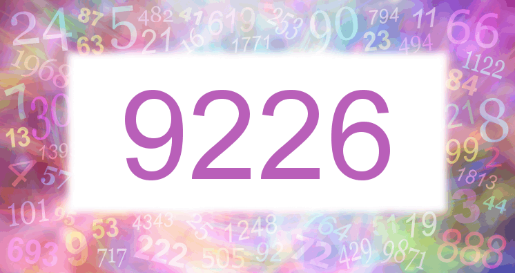 Dreams about number 9226