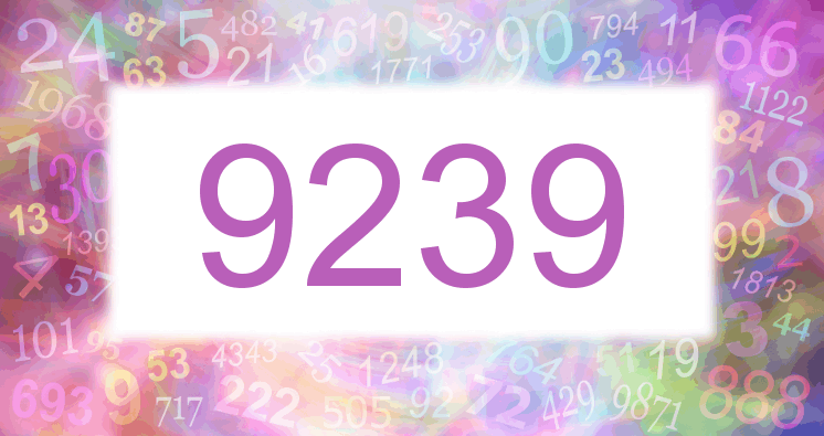Dreams about number 9239