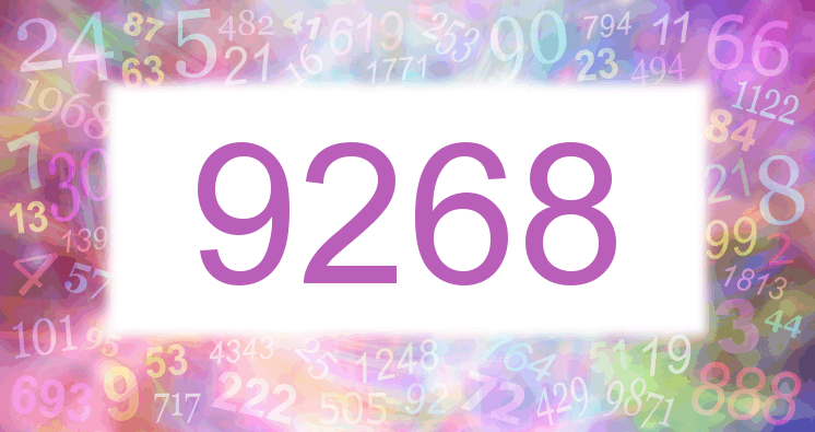 Dreams about number 9268