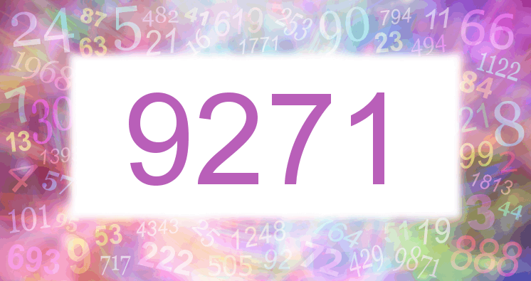 Dreams about number 9271