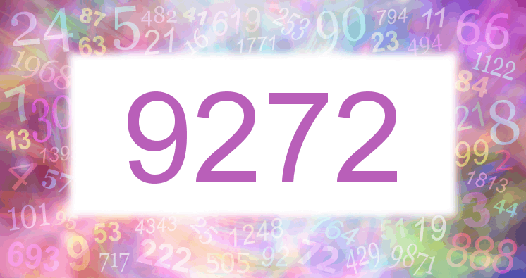 Dreams about number 9272