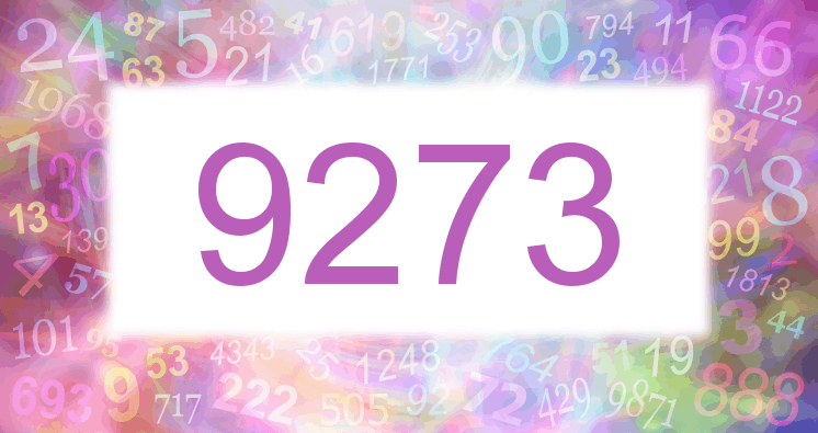 Dreams about number 9273