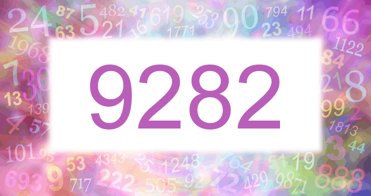 Dreams about number 9282