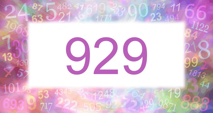 Dreams about number 929