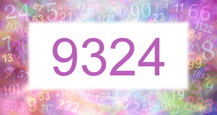 Dreams about number 9324