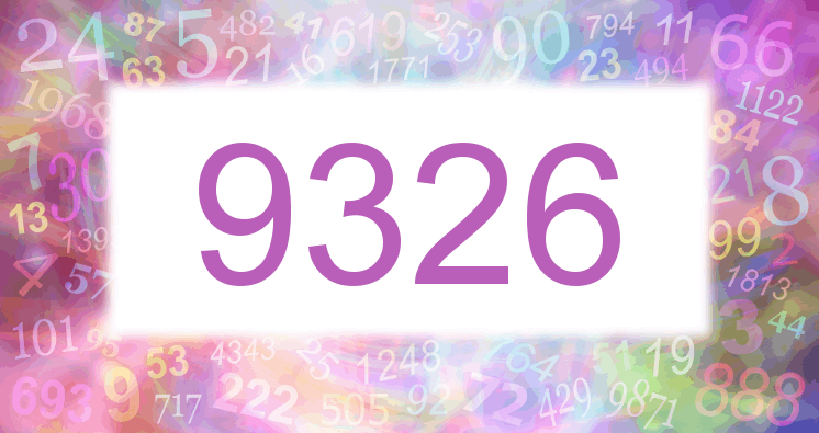Dreams about number 9326